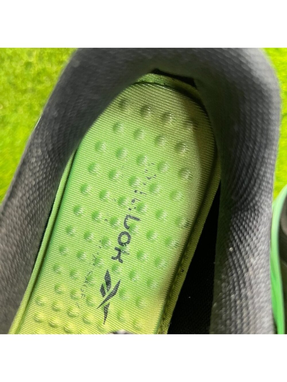 Reebok Nanoflex TR Womens Size 6.5 Black Green Composite Toe Safety Work Shoes - Picture 8 of 10